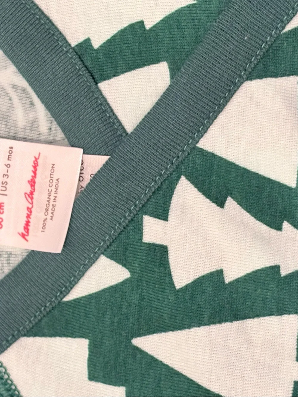Hanna Andersson Lot 2 Snap Wrap Onesies Shirts Dear Deer Winter Trees 60 3 6 Mos